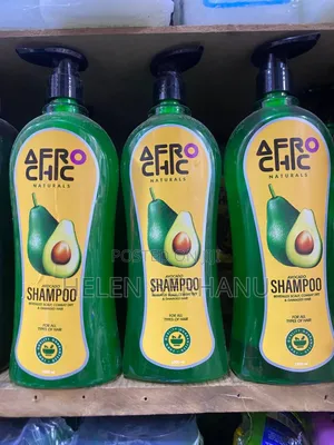 Afro Chic Naturals Avocado Shampoo – Revitalize Repair (1000ml)