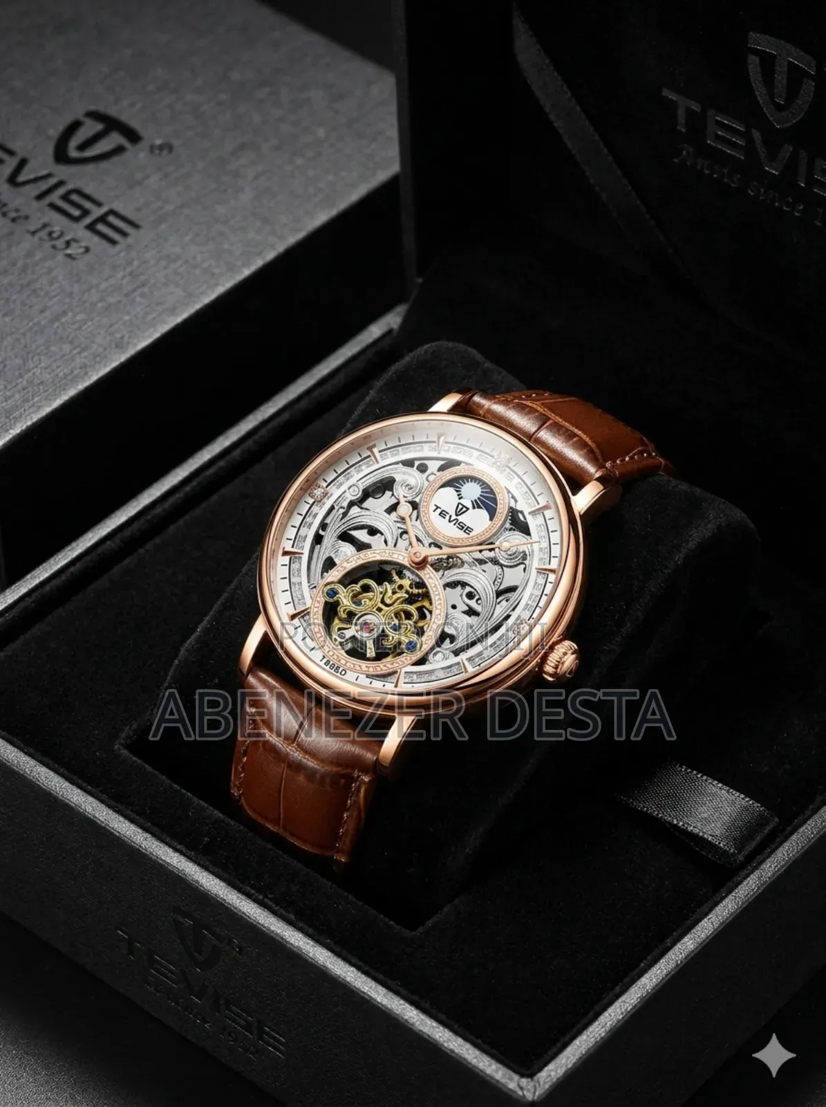 Tevise T888d Automatic Mechanical Luxury Men's Watch.