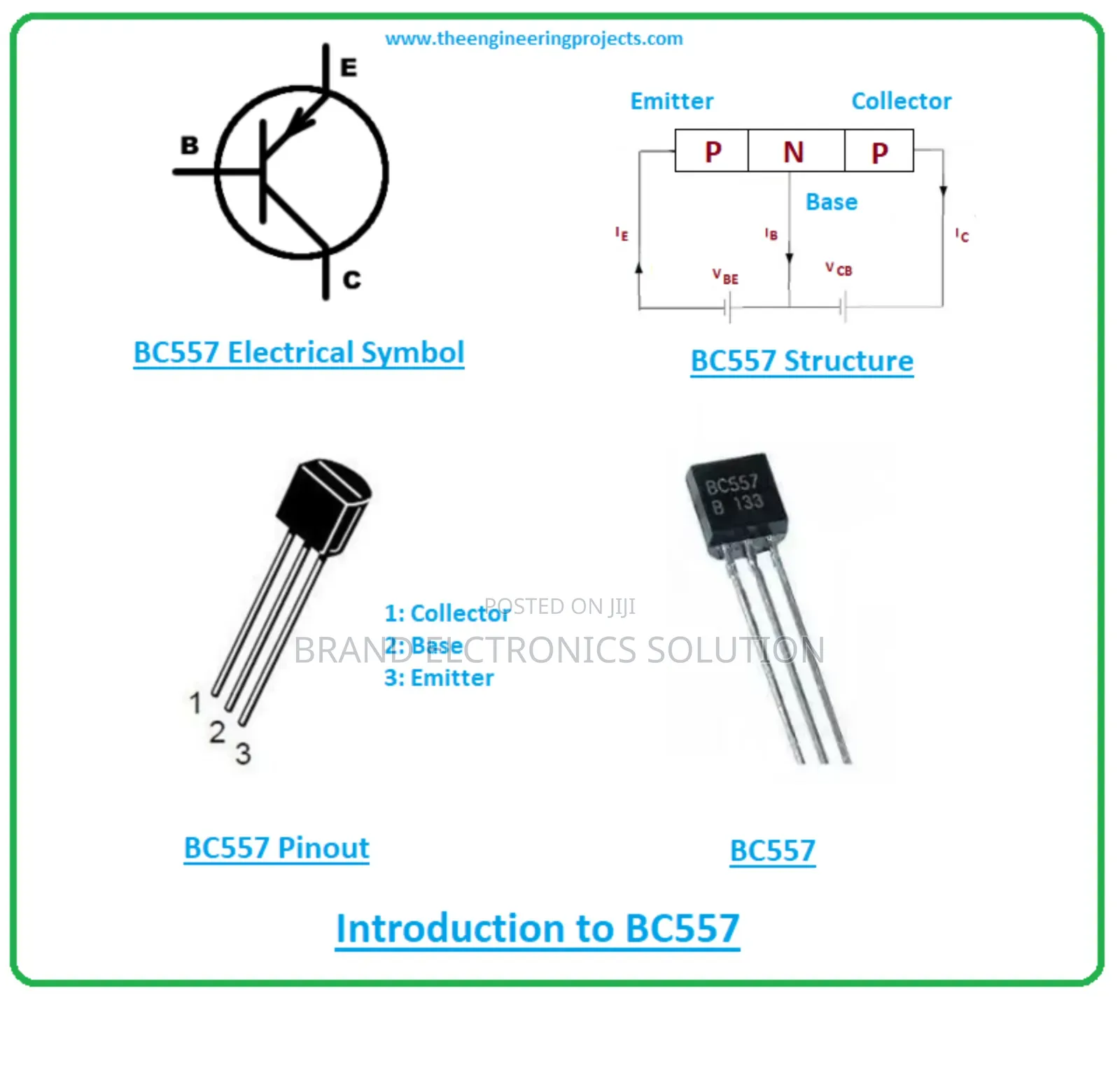 Transistor Bc557 PNP