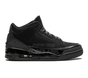 Jordan 3 Black Cut