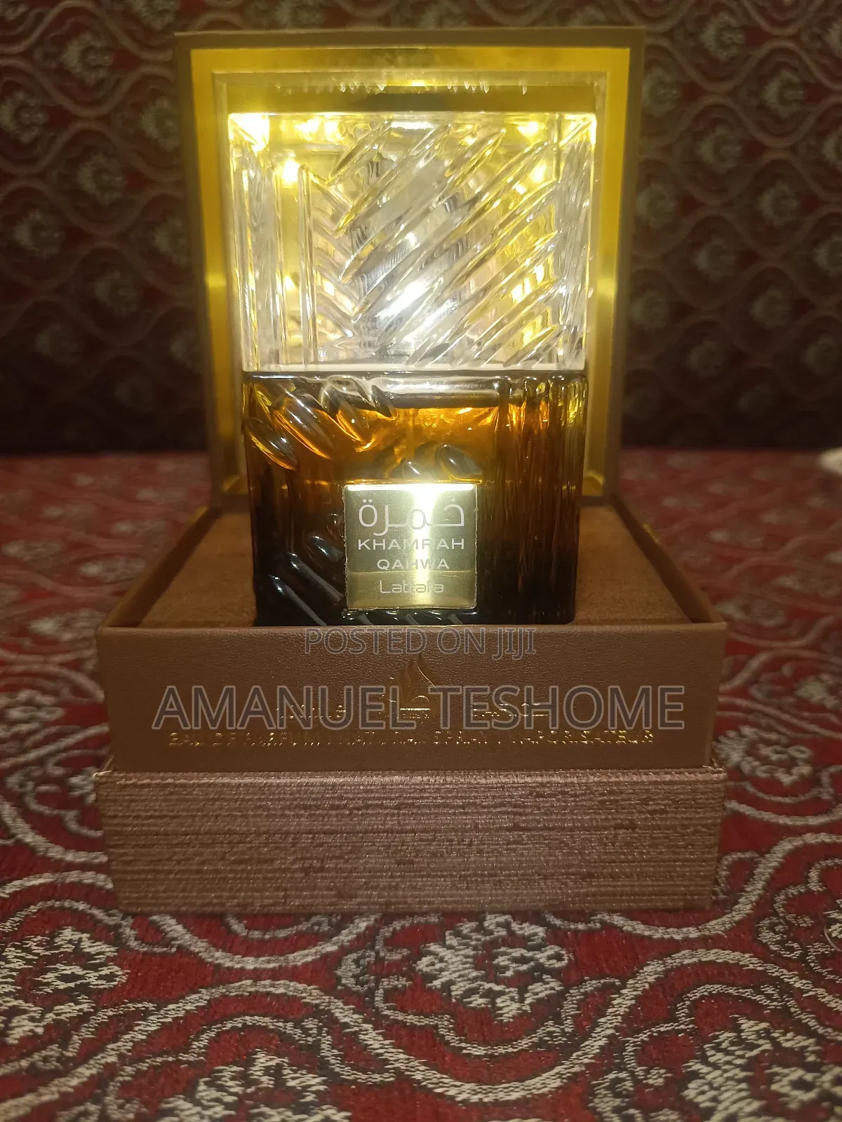 Khamrah Lattafa Qahwa Eau De Parfum 100 Mo