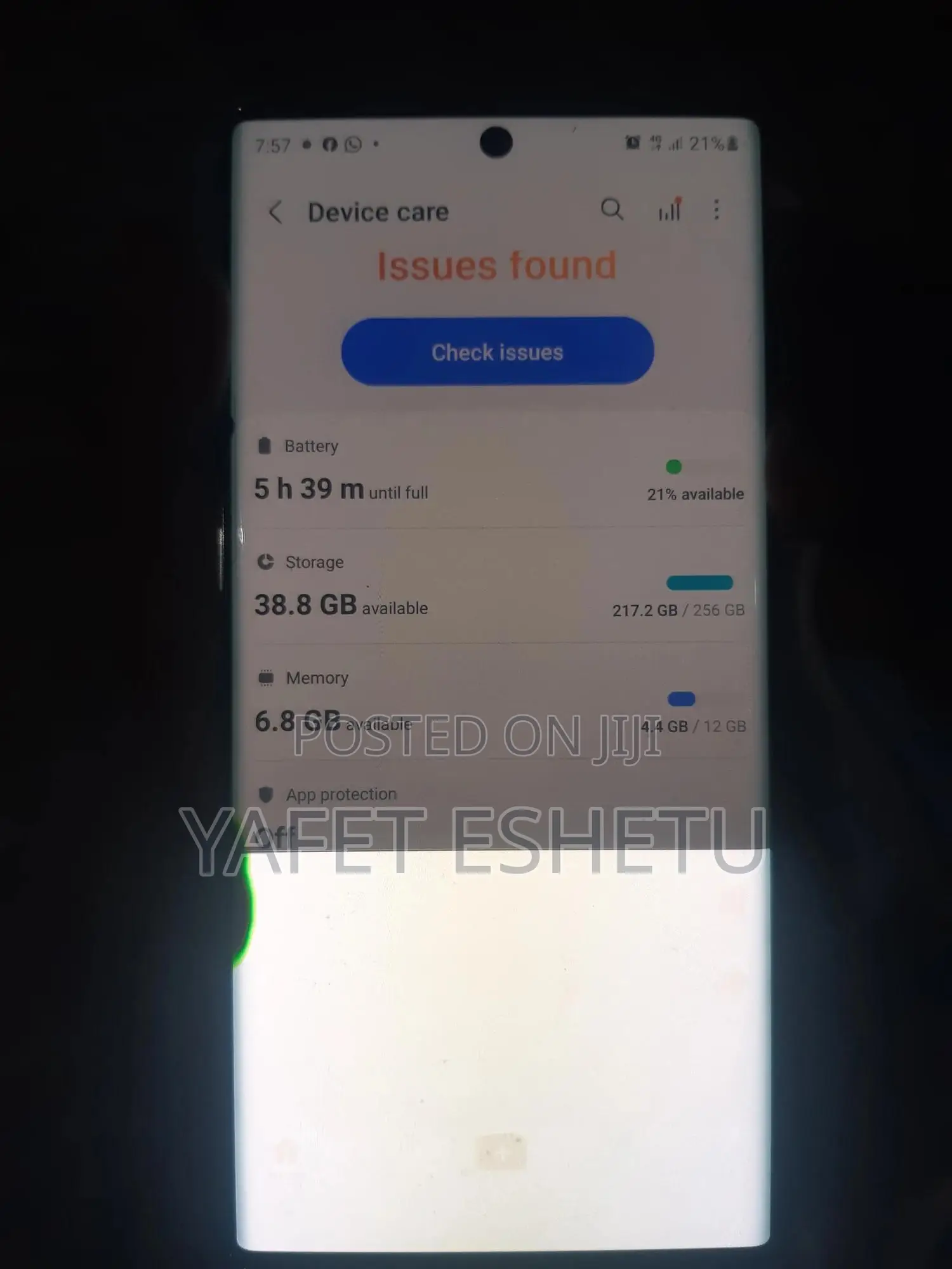 Samsung Galaxy Note 10 Plus 256 GB White