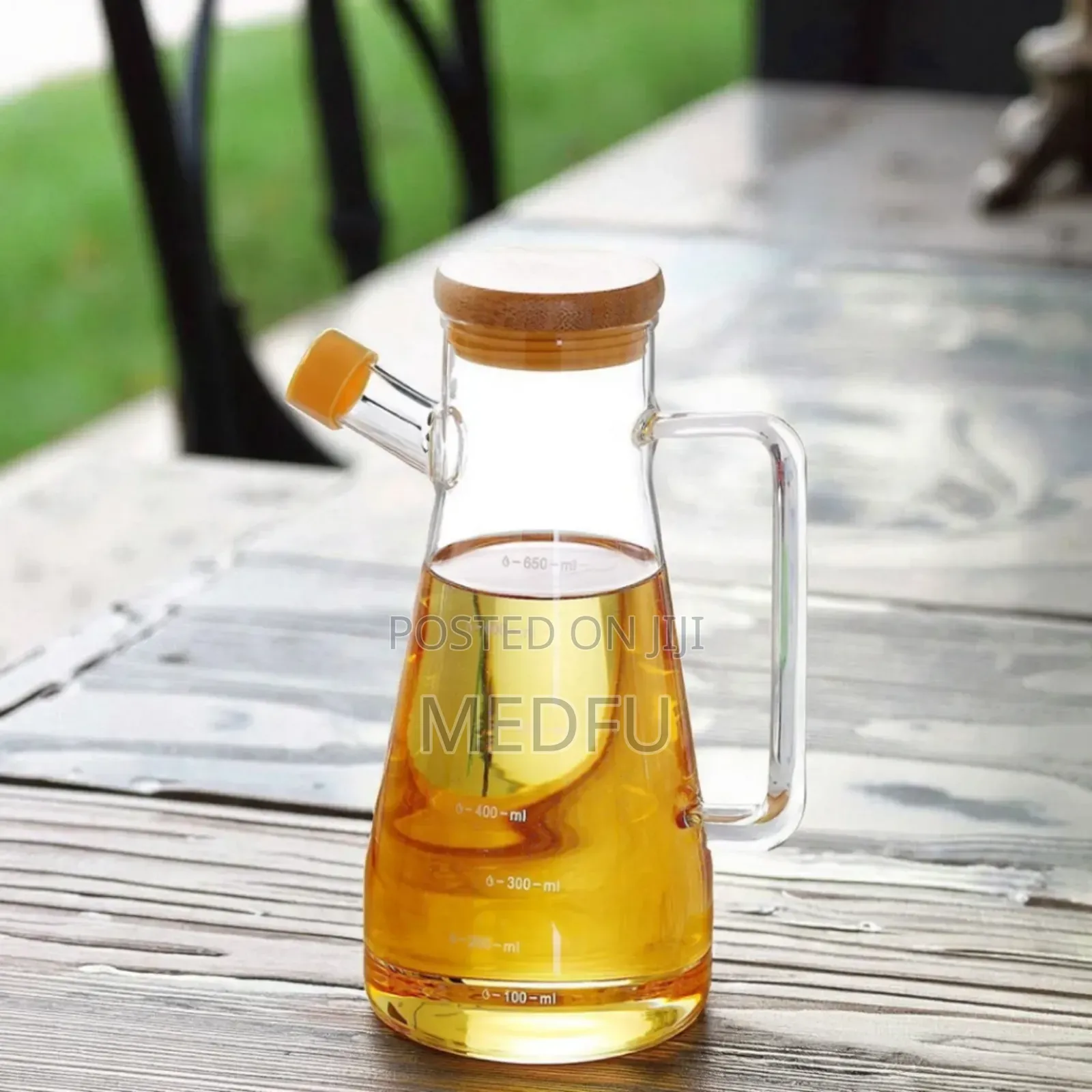 Glass Oil Dispenser Bottle