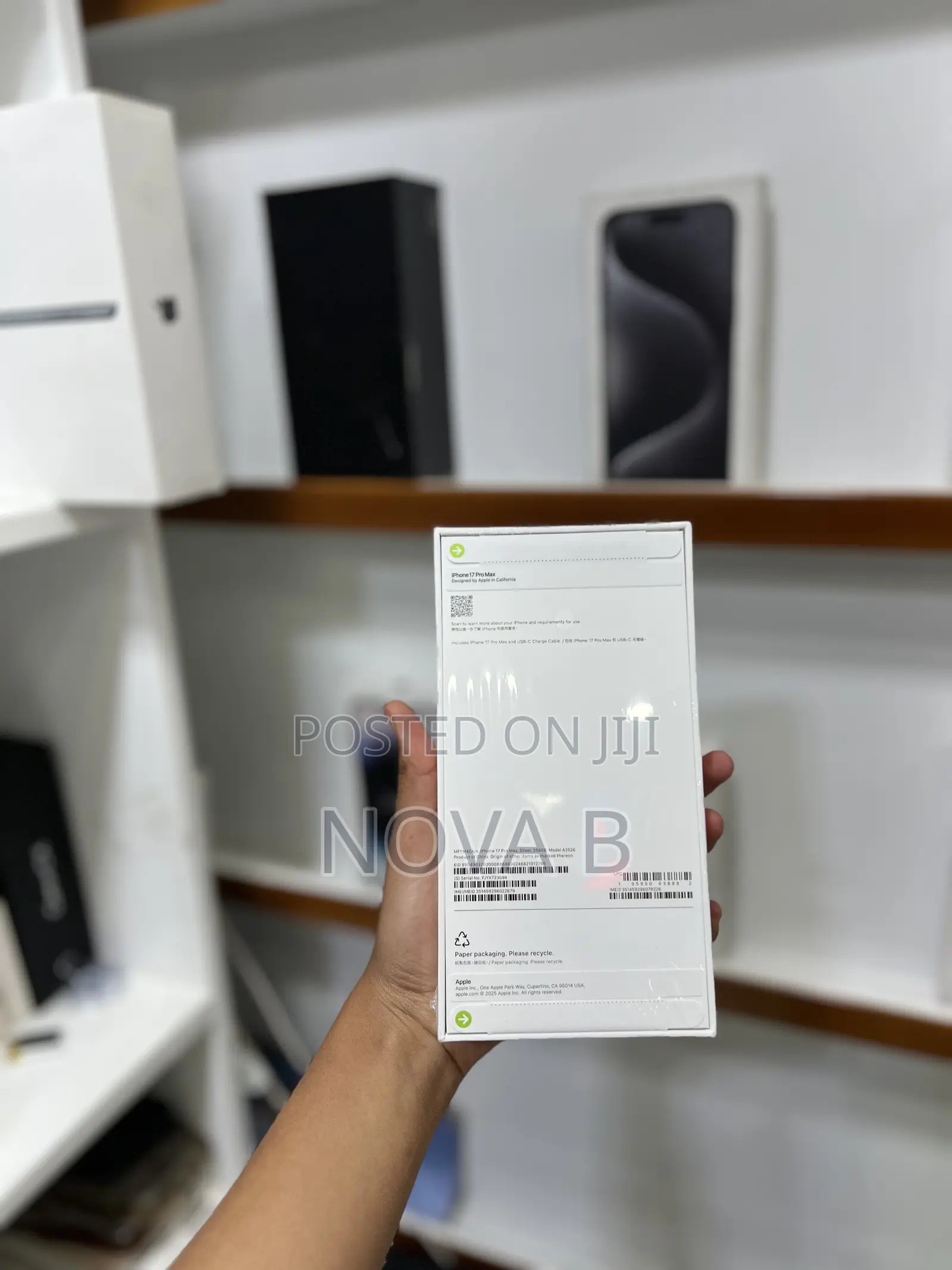 New Apple iPhone 17 Pro Max 256 GB Silver