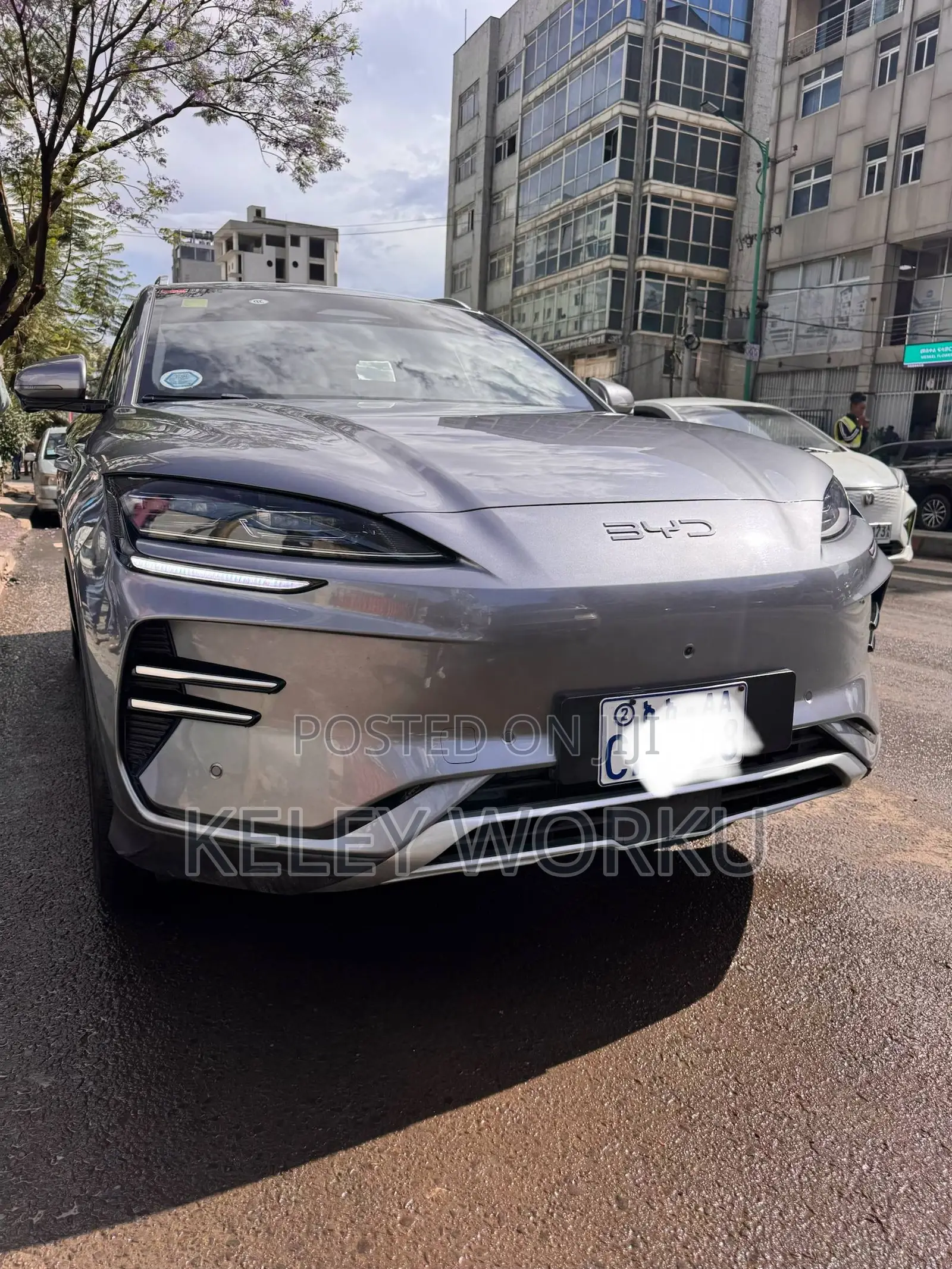BYD Song Plus 2025 Silver