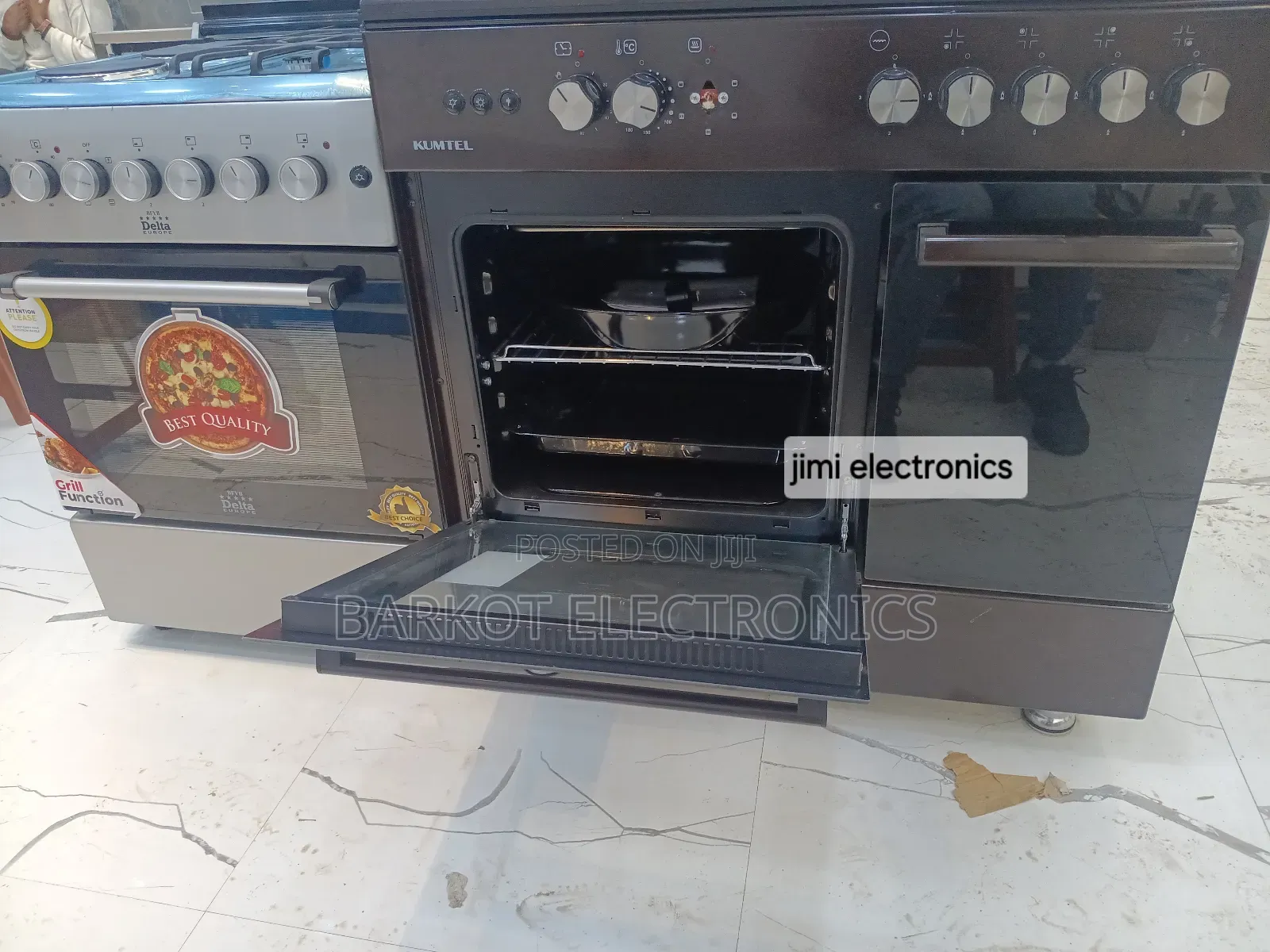 Kumtel Oven 60x90 Quality Oven New 2gaz 4 Eleteric New