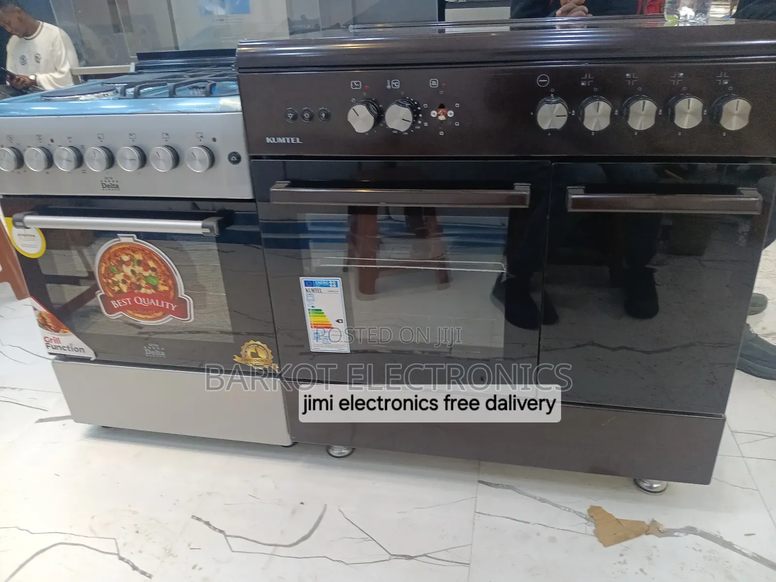 Kumtel Oven 60x90 Quality Oven New 2gaz 4 Eleteric New