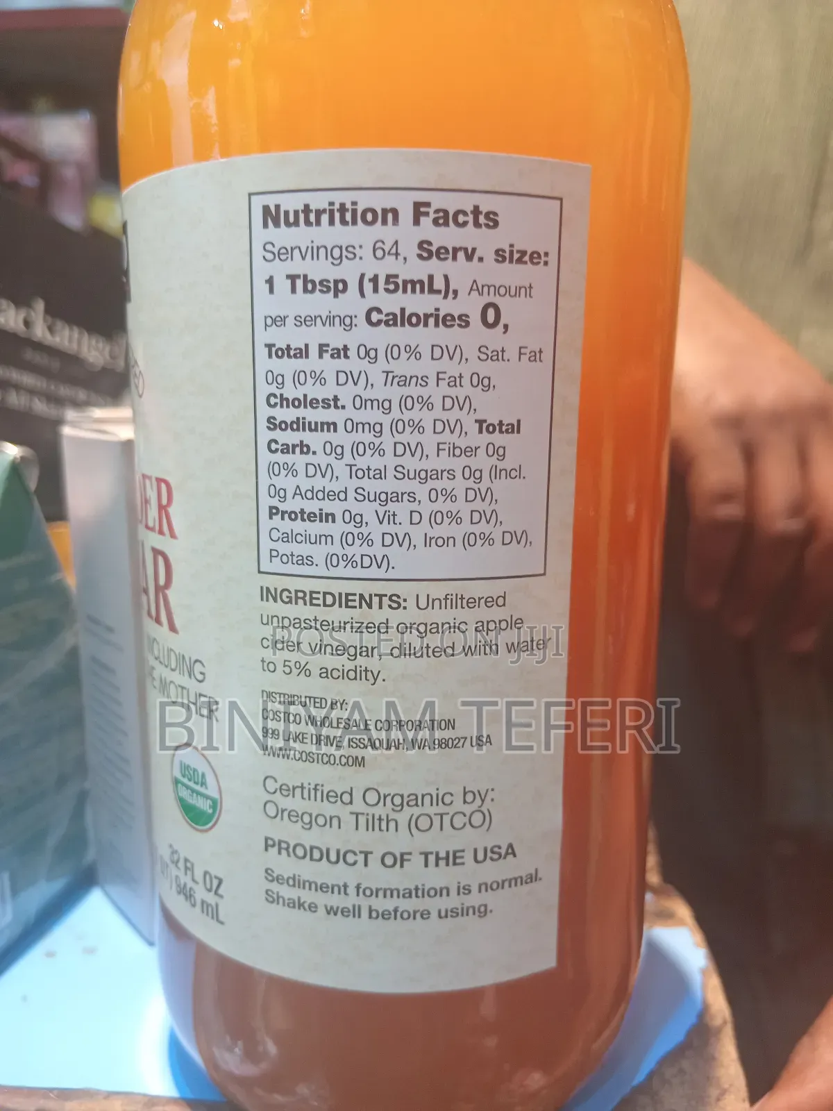 Organic Apple Cider