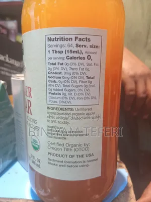 Organic Apple Cider