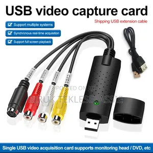 Usb 2.0 to Rca Video Capture Converter for Tv DVD VHS Capture Device