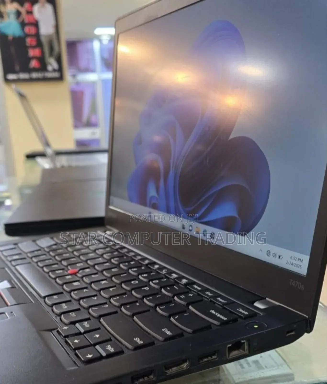 New Laptop Lenovo ThinkPad T470s 8GB Intel Core i5 SSD 256GB