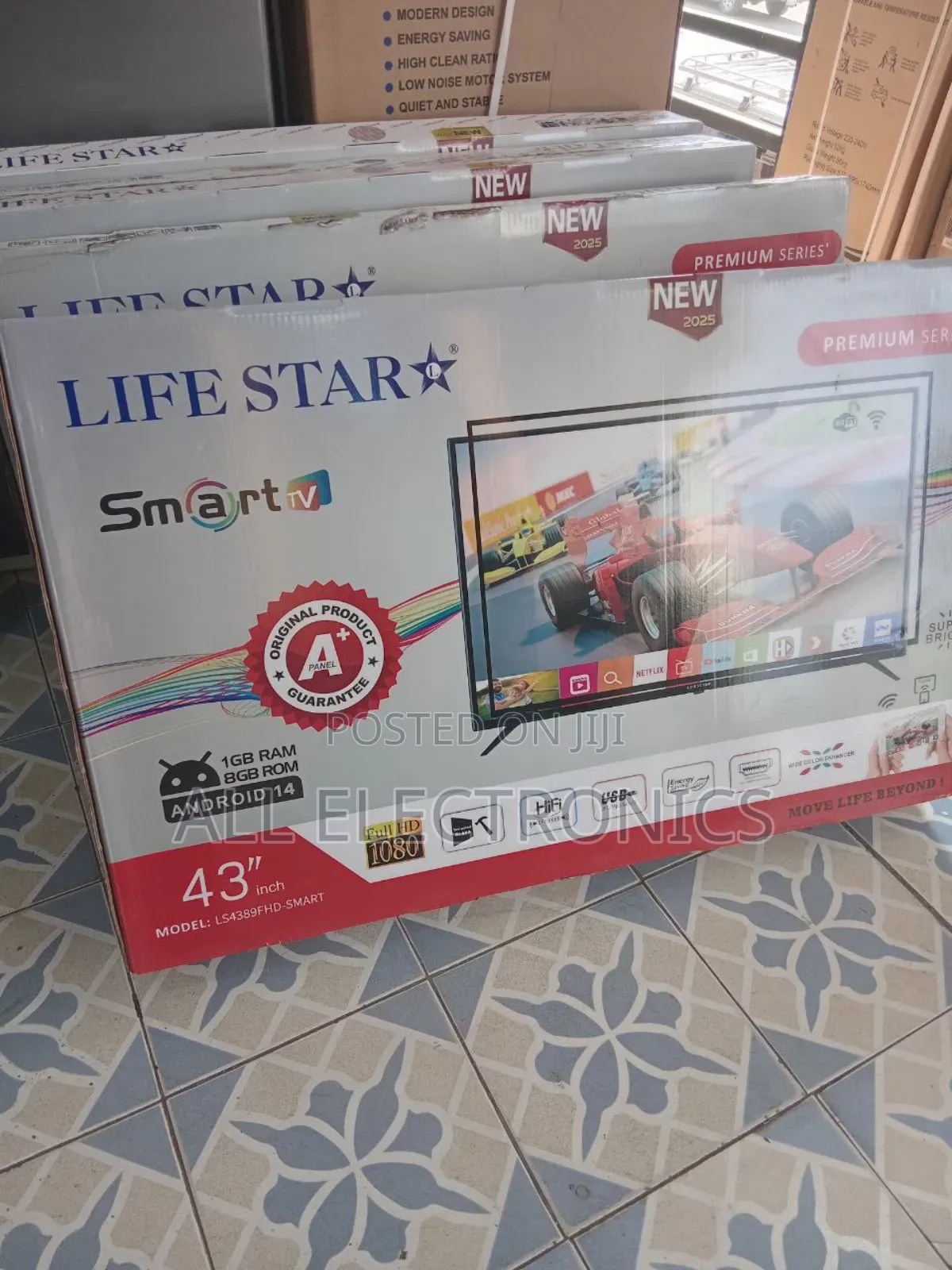 Life Star 43"Inch Smart Tv