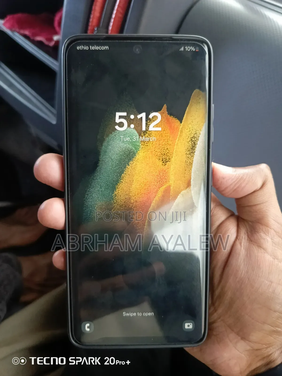 Samsung Galaxy S21 Ultra 5G 256 GB Black