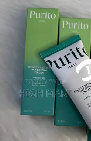 Purito Mighty Bamboo Pathenol Cream Post Acne Moisturizer