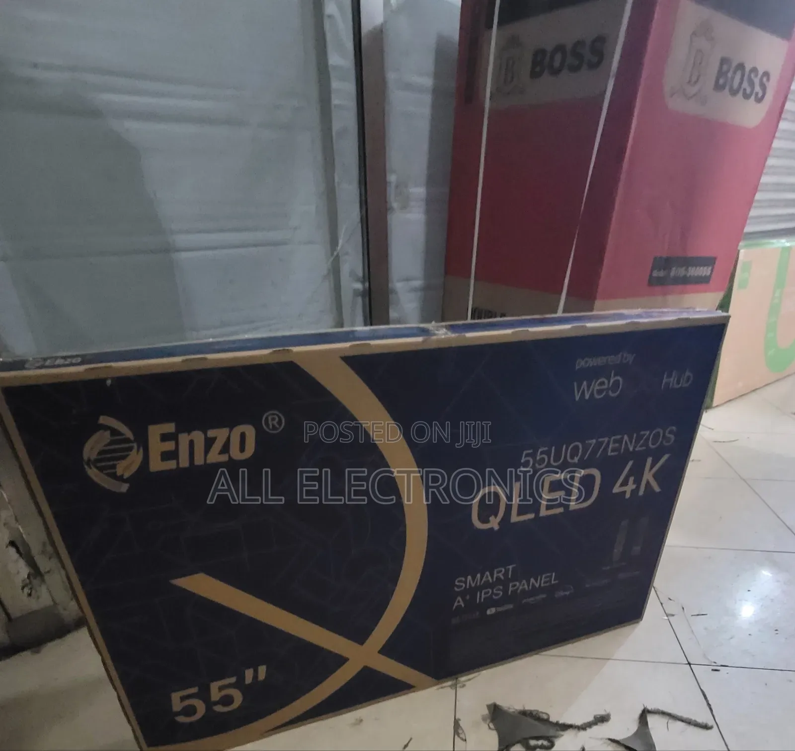 Qled Enzo 55''inch Smart Tv