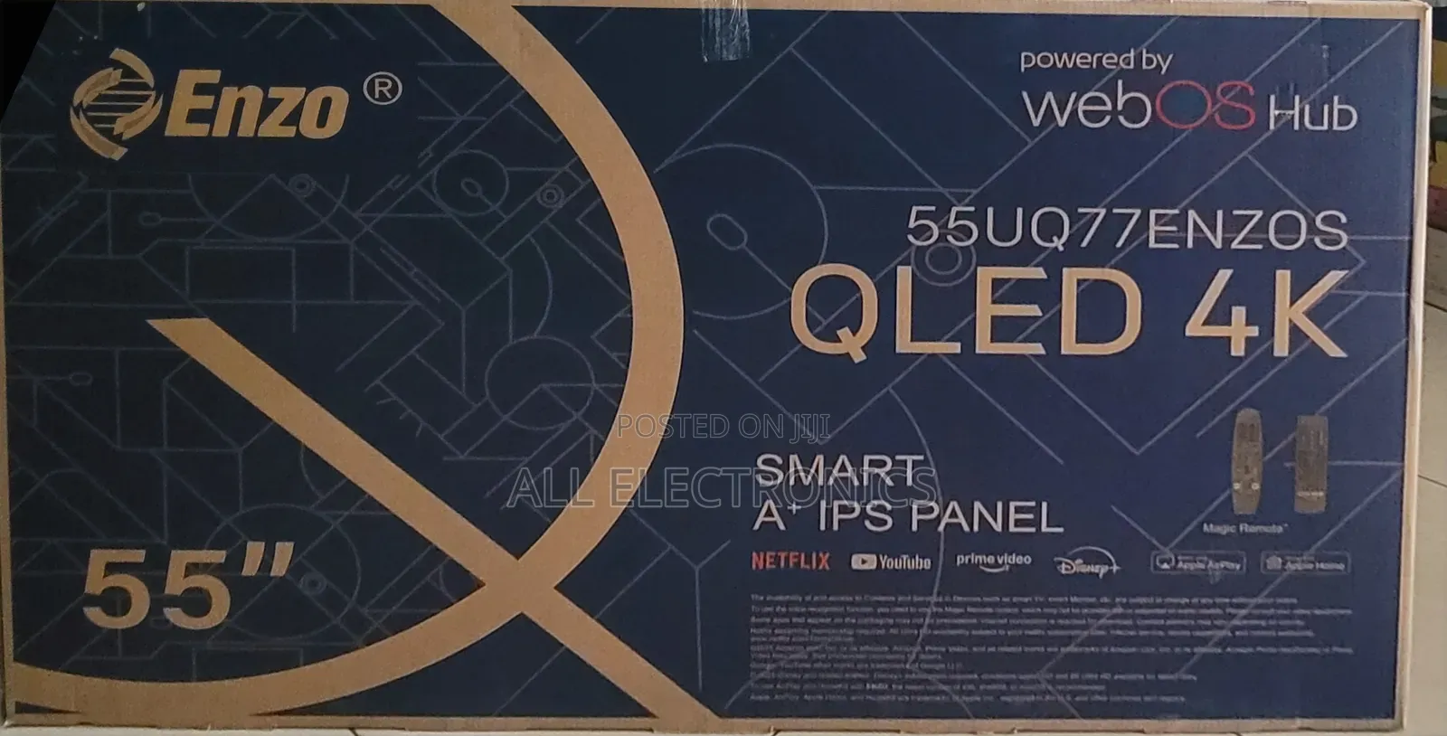 Enzo Smart A+Panel Qled Tv