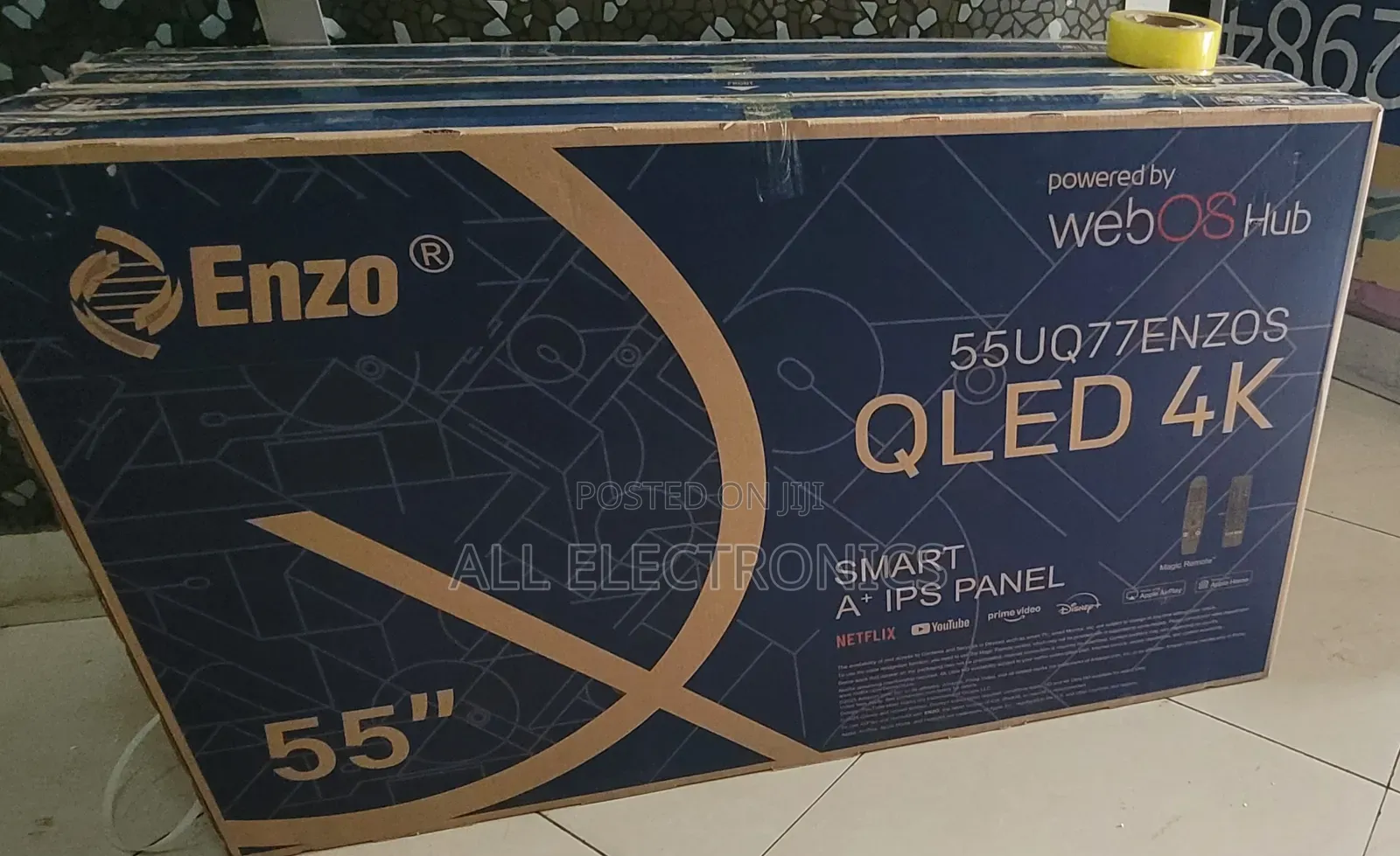 Enzo Smart A+Panel Qled Tv