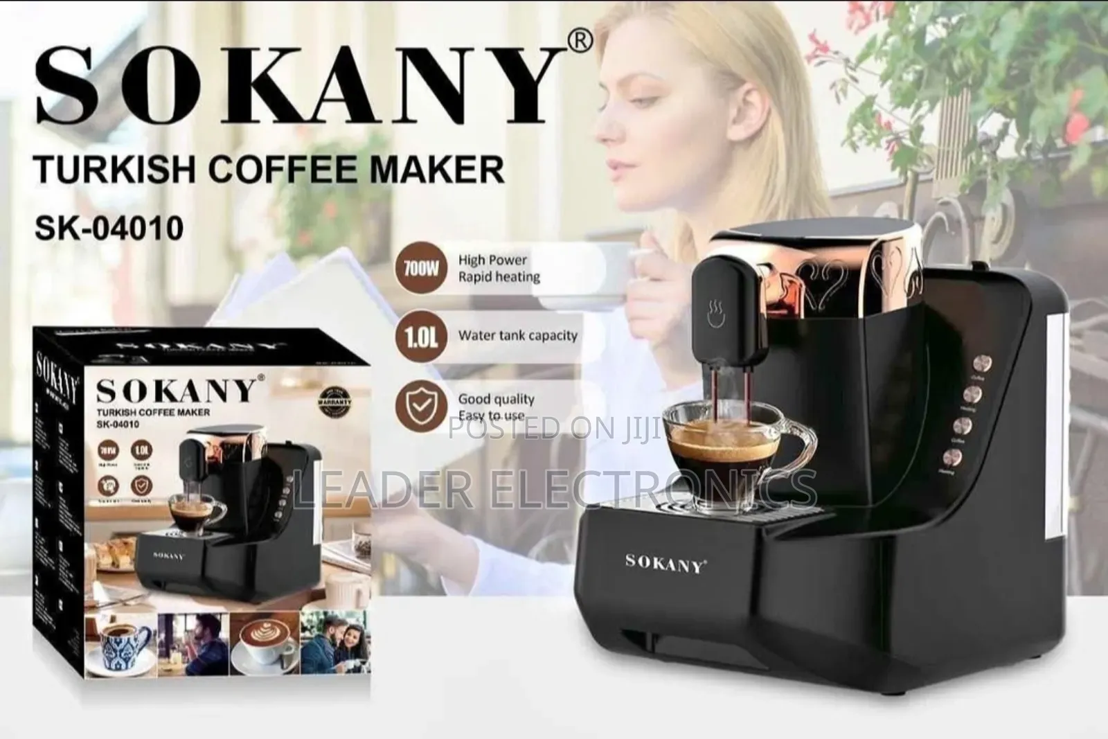 Sokany Turkish Coffee Maker
