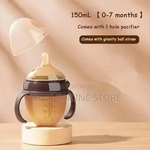 Baby Bottle With Silicone Nipple