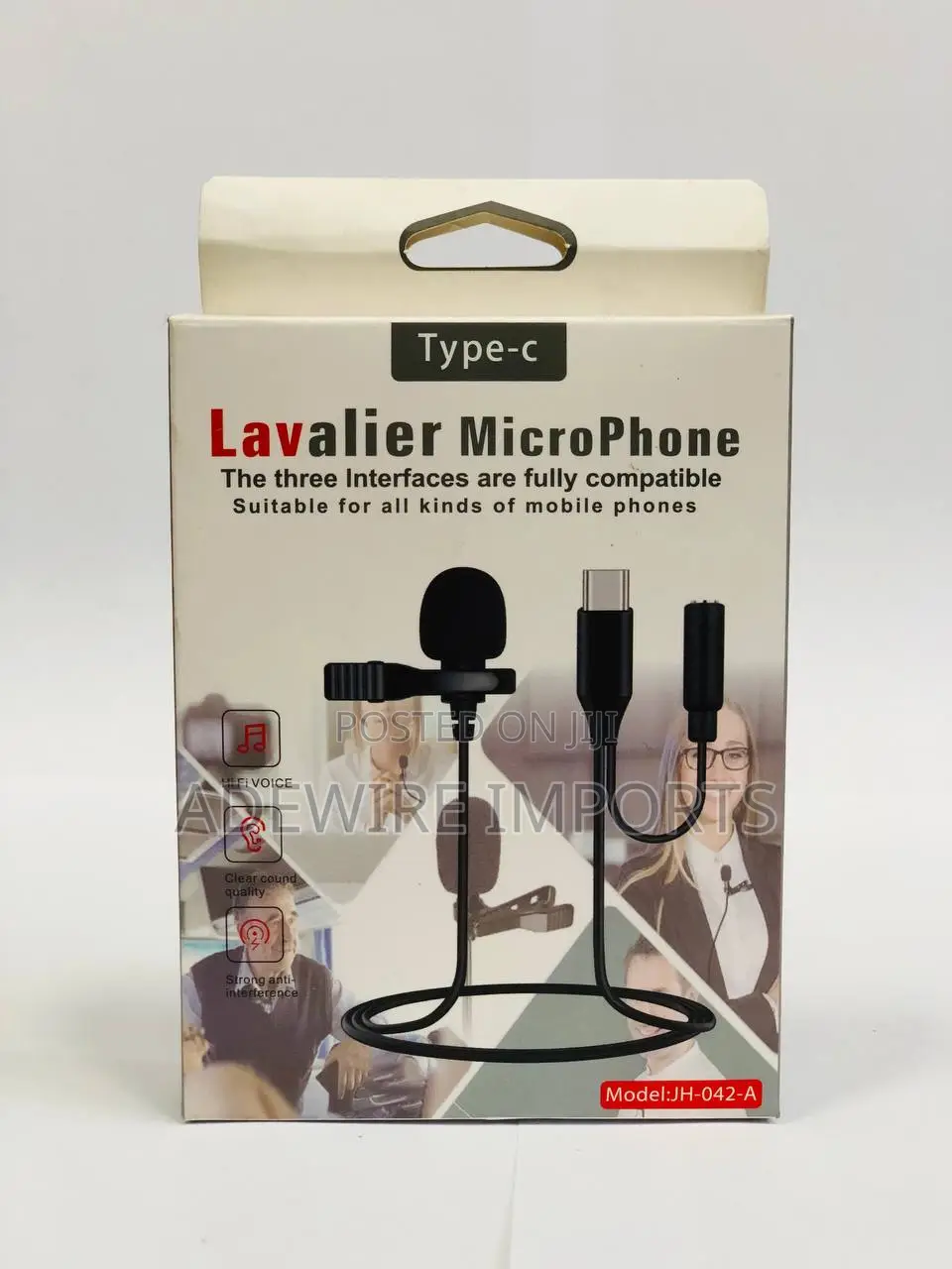 Lavalier Microphone Type C Jh 042 a With Vat