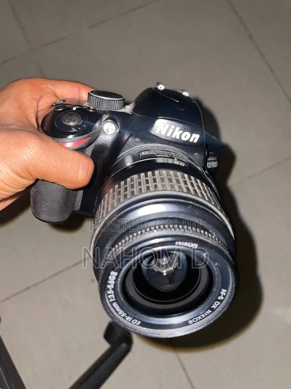 Nikon Camera With Extra Lens
