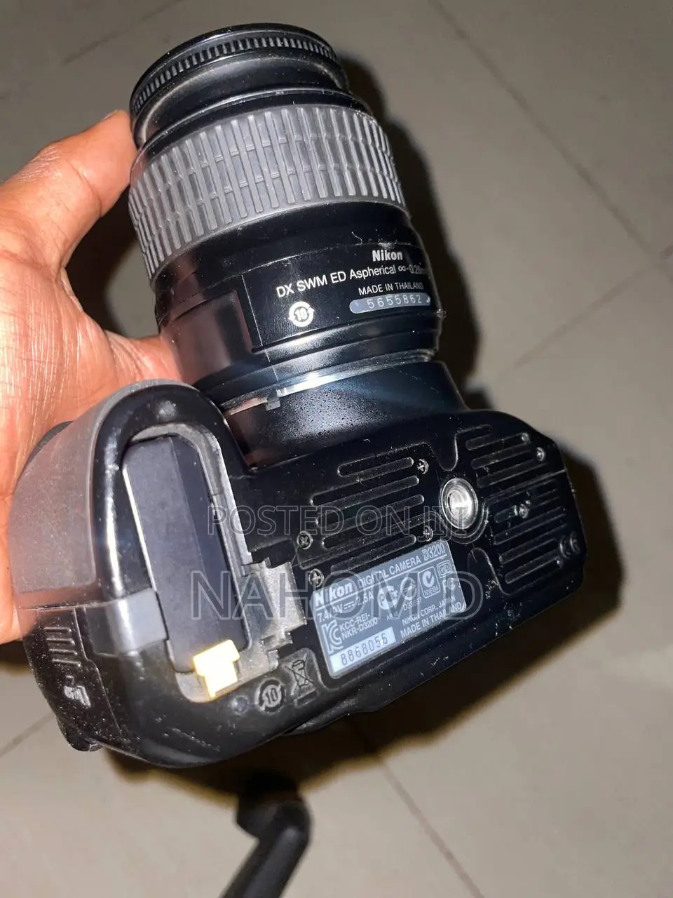 Nikon Camera With Extra Lens