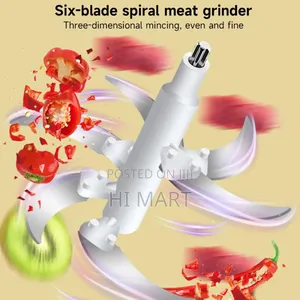 Electric Food Chopper and Meat Grinder