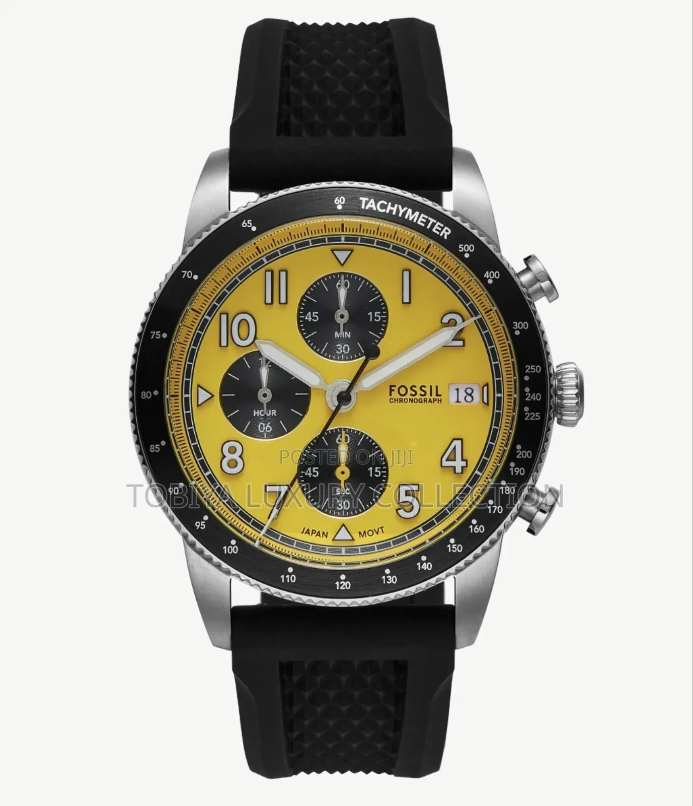 Fossil Sport Tourer Watch - Chronograph Watch - Black