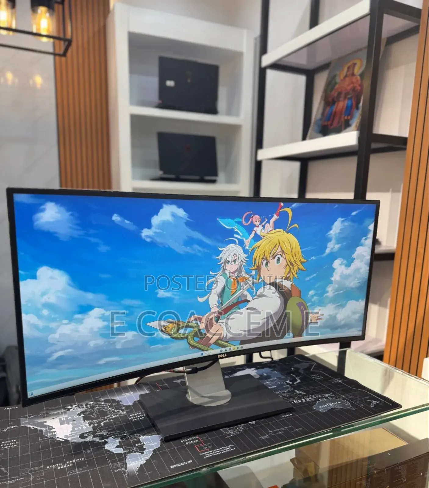 Curved Monitor Samsung 34 Inch, Resolution ,