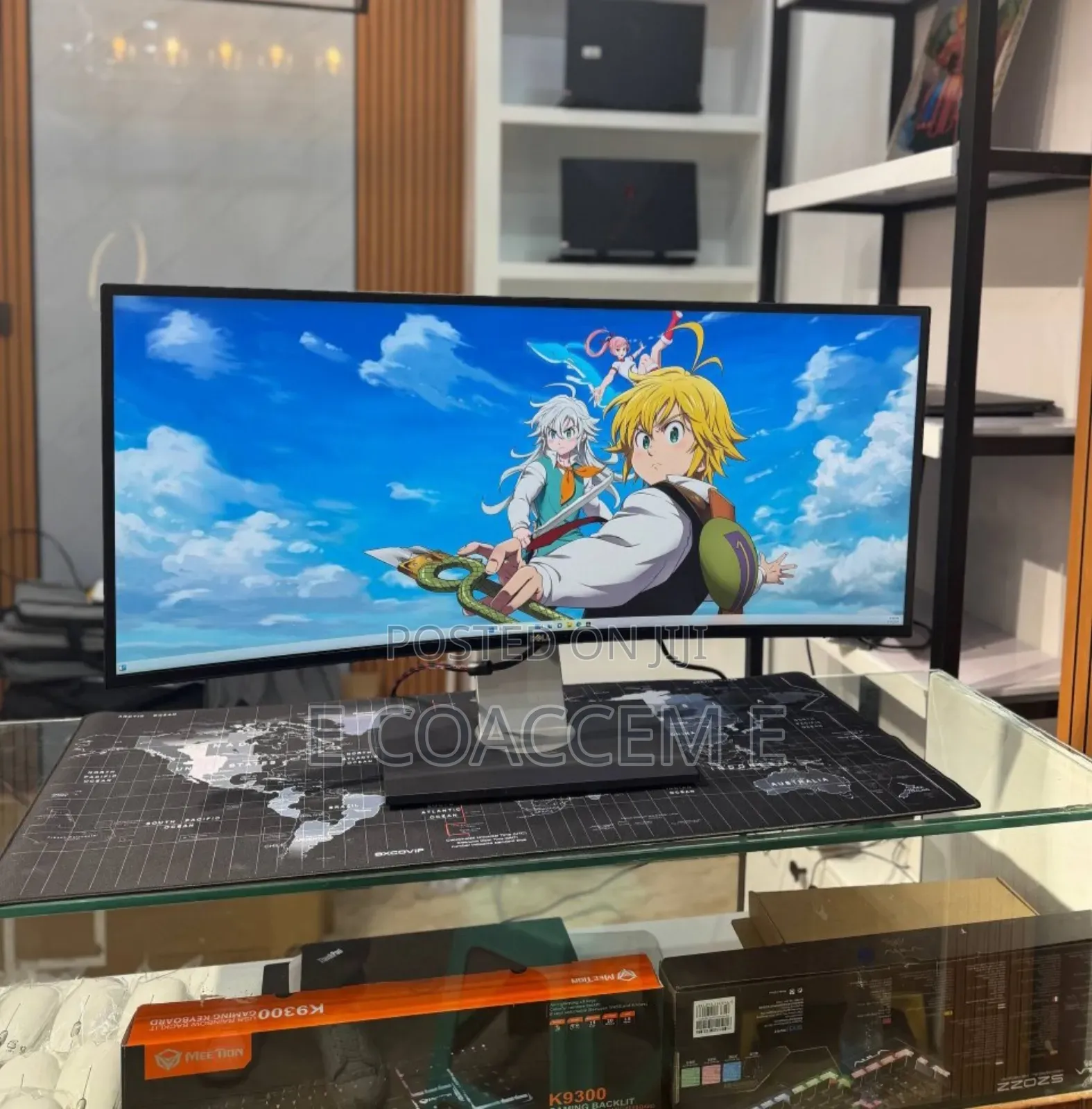 Curved Monitor Samsung 34 Inch, Resolution ,