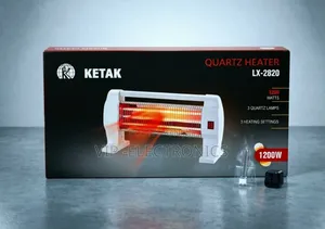 Ketak Quartz Heater 1200 ​Instant Warmth. Modern Comfort.