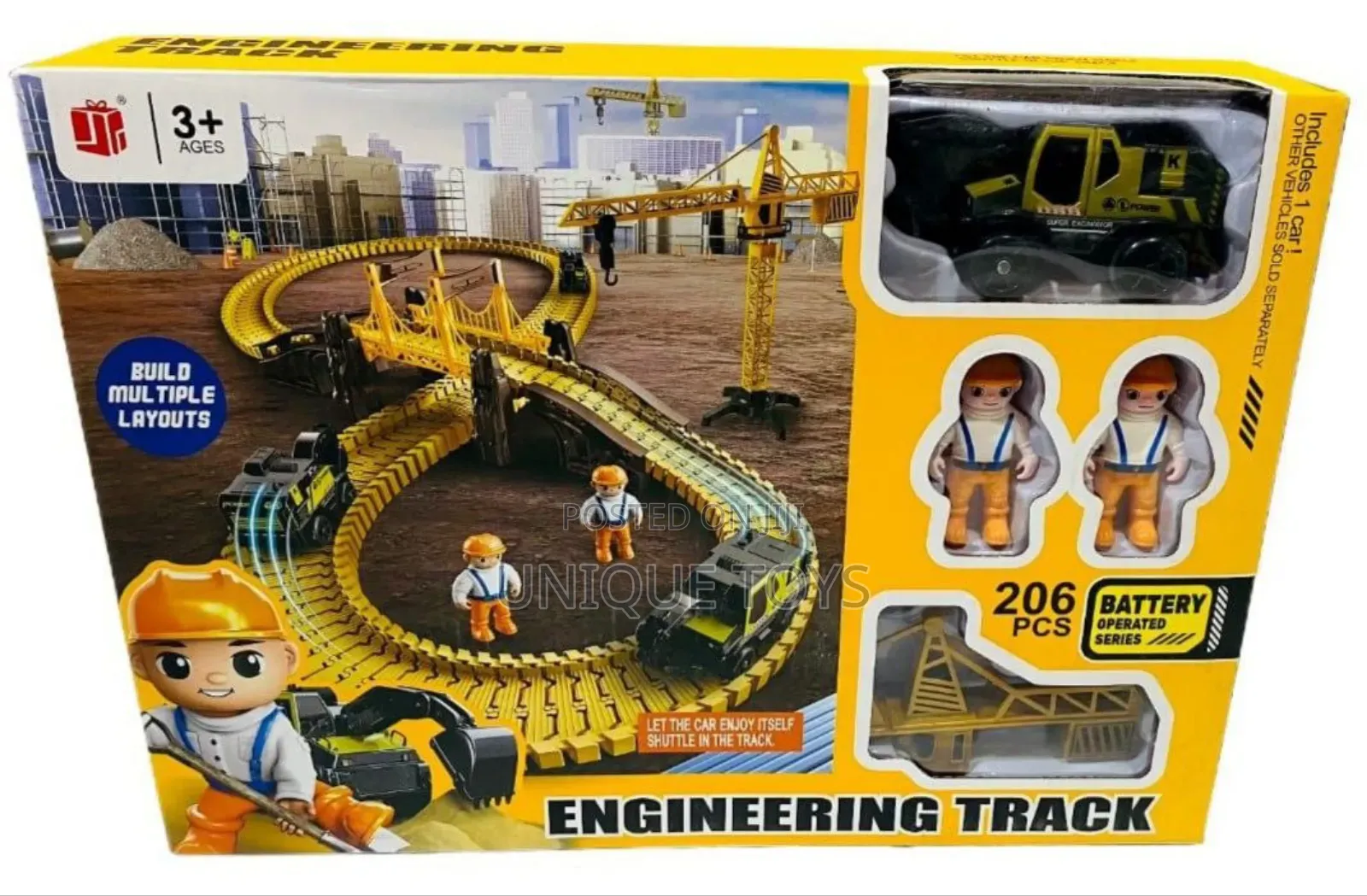 Engineering Track Set – Build, Play Explore