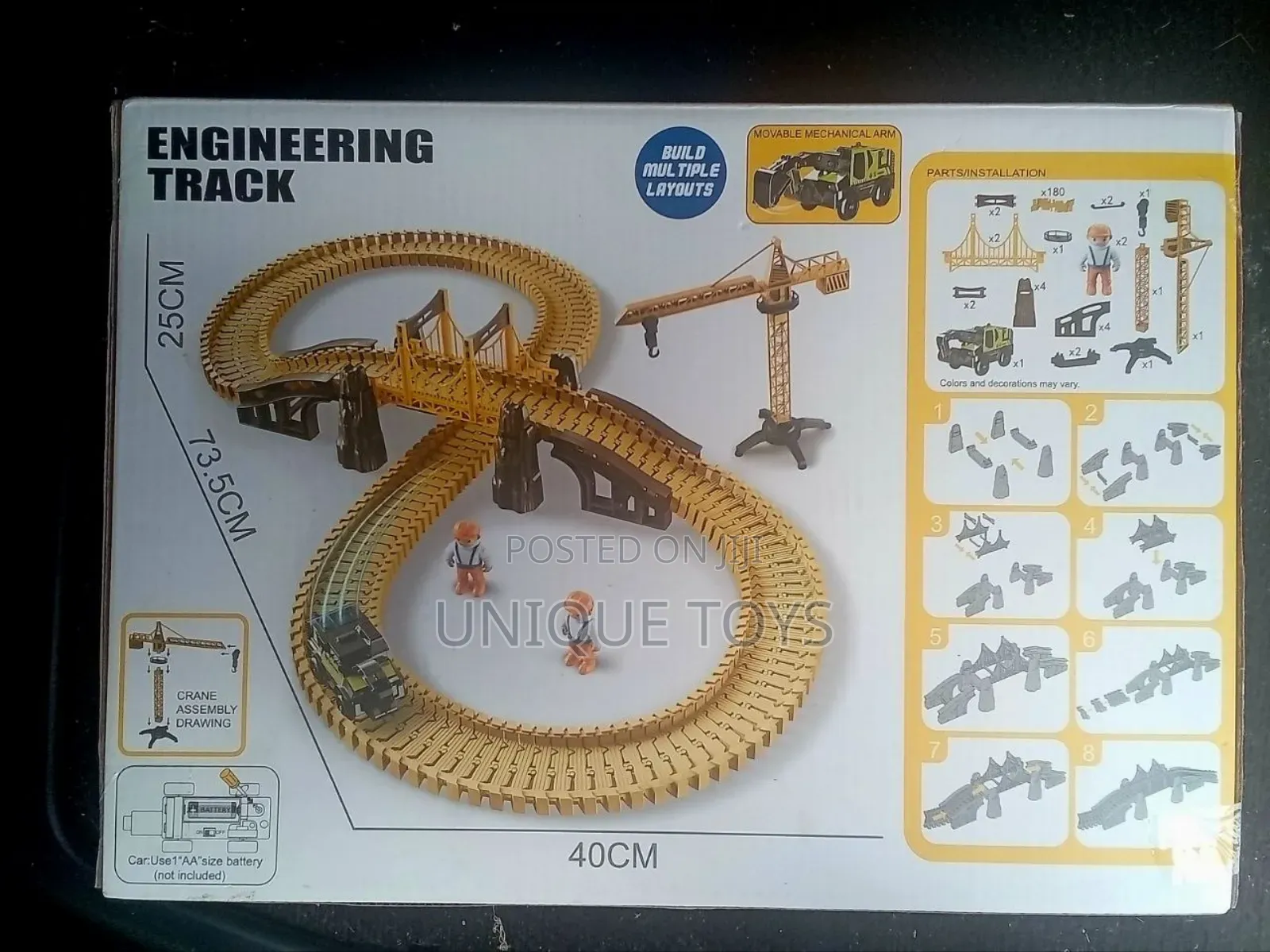 Engineering Track Set – Build, Play Explore
