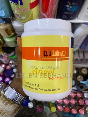Angel Cream Hair Mask With Garlic Oil – Strength Repair (500ml)