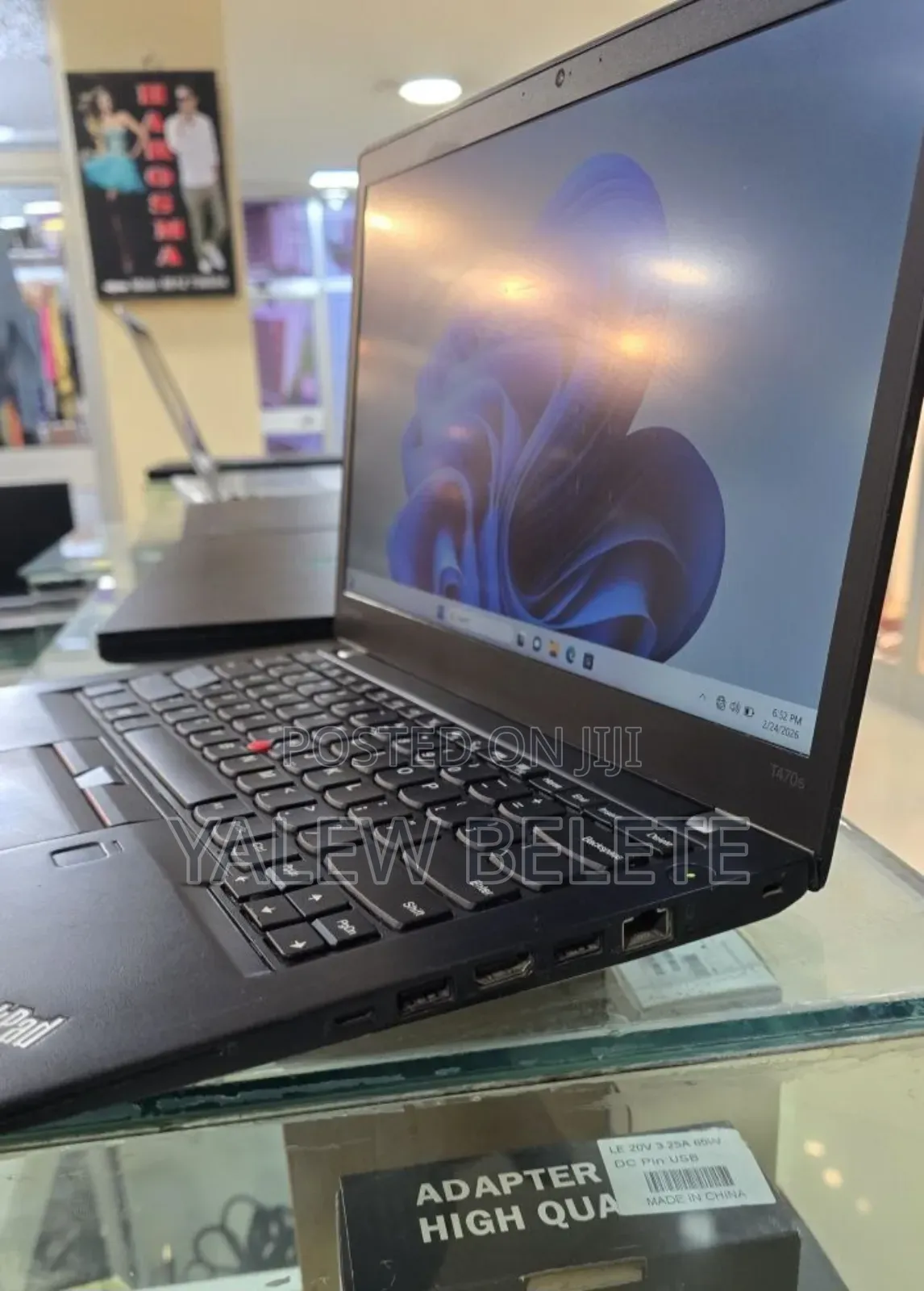 New Laptop Lenovo ThinkPad T470s 8GB Intel Core i5 SSD 256GB