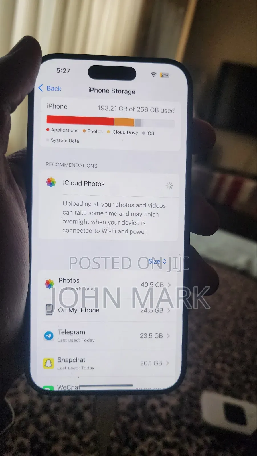 Apple iPhone 15 Pro 256 GB Silver