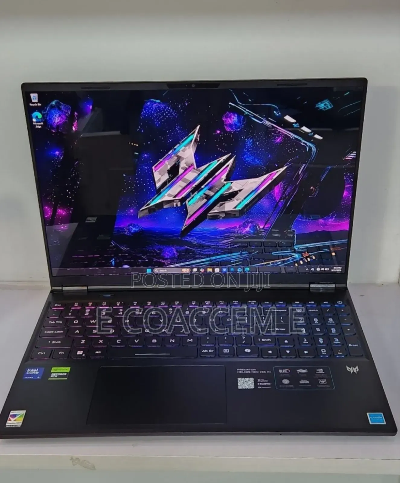 New Laptop Acer 32GB Intel Core Ultra 9 SSD 1T