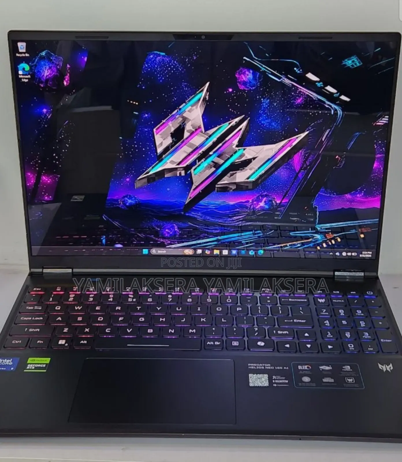 New Laptop Acer Predator Helios Neo 16 32GB Intel Core Ultra 9 SSD 1T