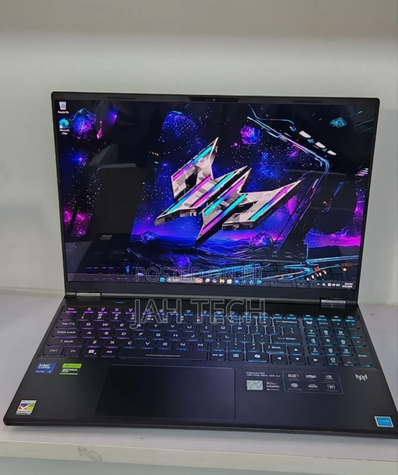 New Laptop Acer Predator Helios Neo 16 32GB Intel Core Ultra 9 SSD 1T