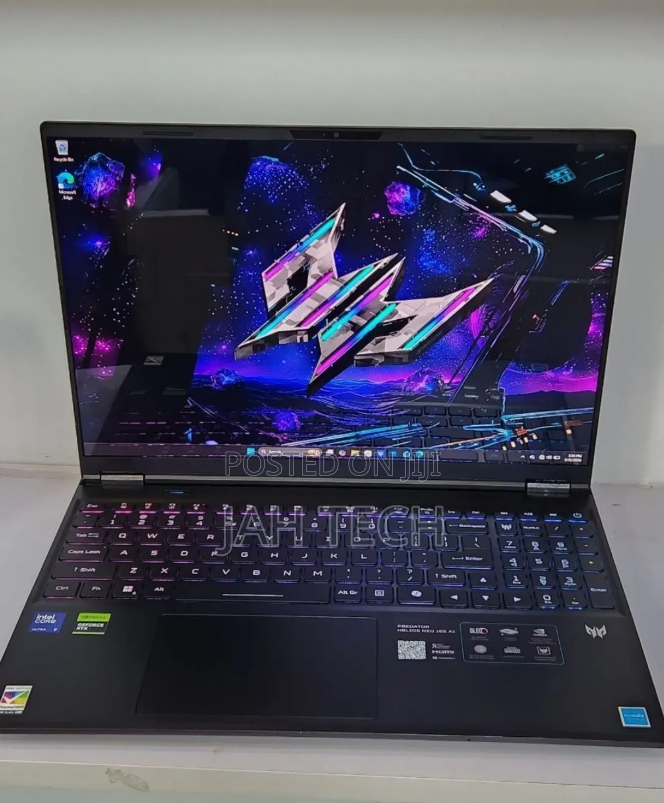 New Laptop Acer Predator Helios Neo 16 32GB Intel Core Ultra 9 SSD 1T