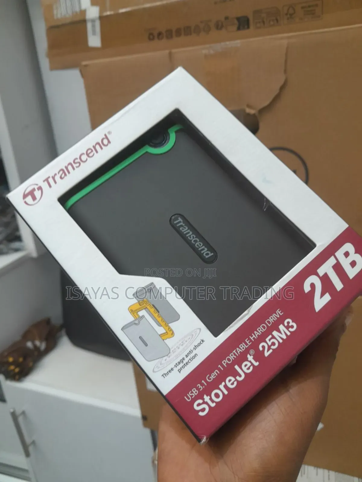 2 Tera Transcend External Harddisk