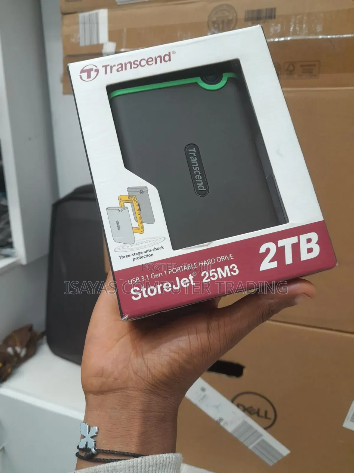 2 Tera Transcend External Harddisk