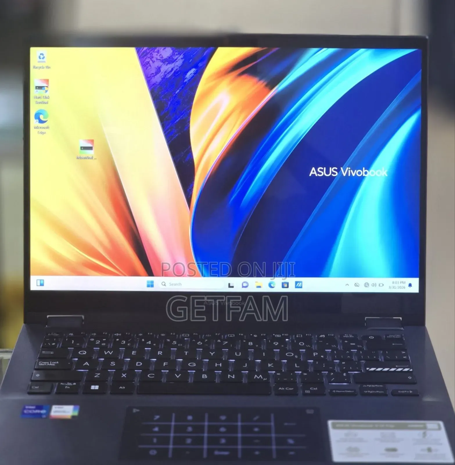 New Laptop Asus VivoBook 15 X505BA 16GB Intel Core i7 SSD 512GB