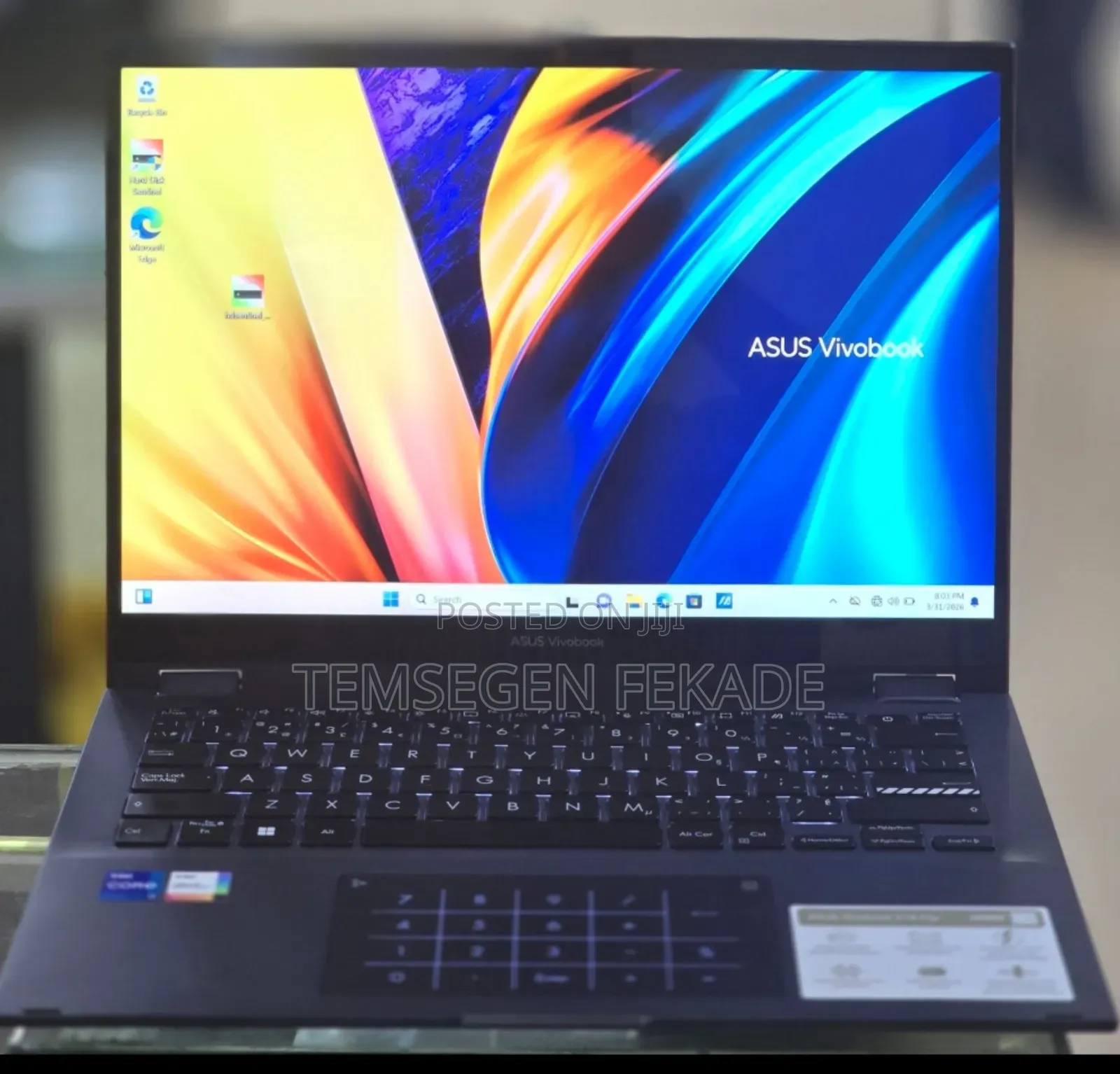 New Laptop Asus VivoBook Flip 14 TP401NA 16GB Intel Core i7 SSD 512GB