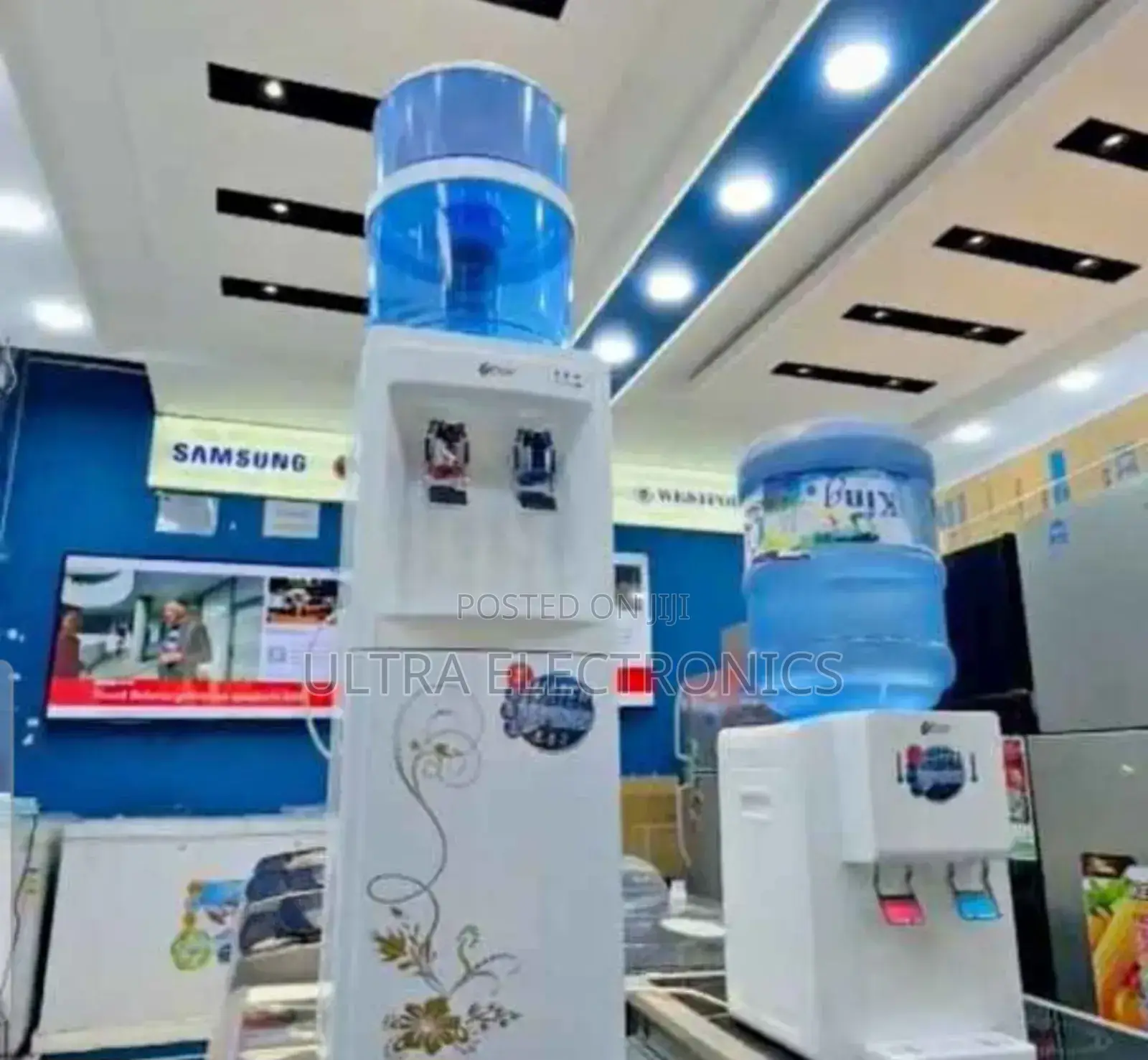 Enzo Water Dispenser, Specifically Featuring the Afra Table Top