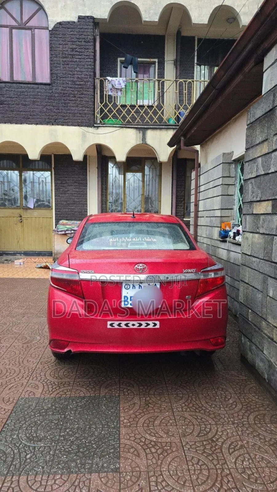 Toyota Yaris 2014 Red
