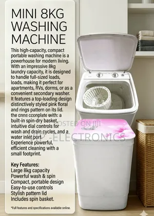Mini Washing Machine 8kg ​High Quality