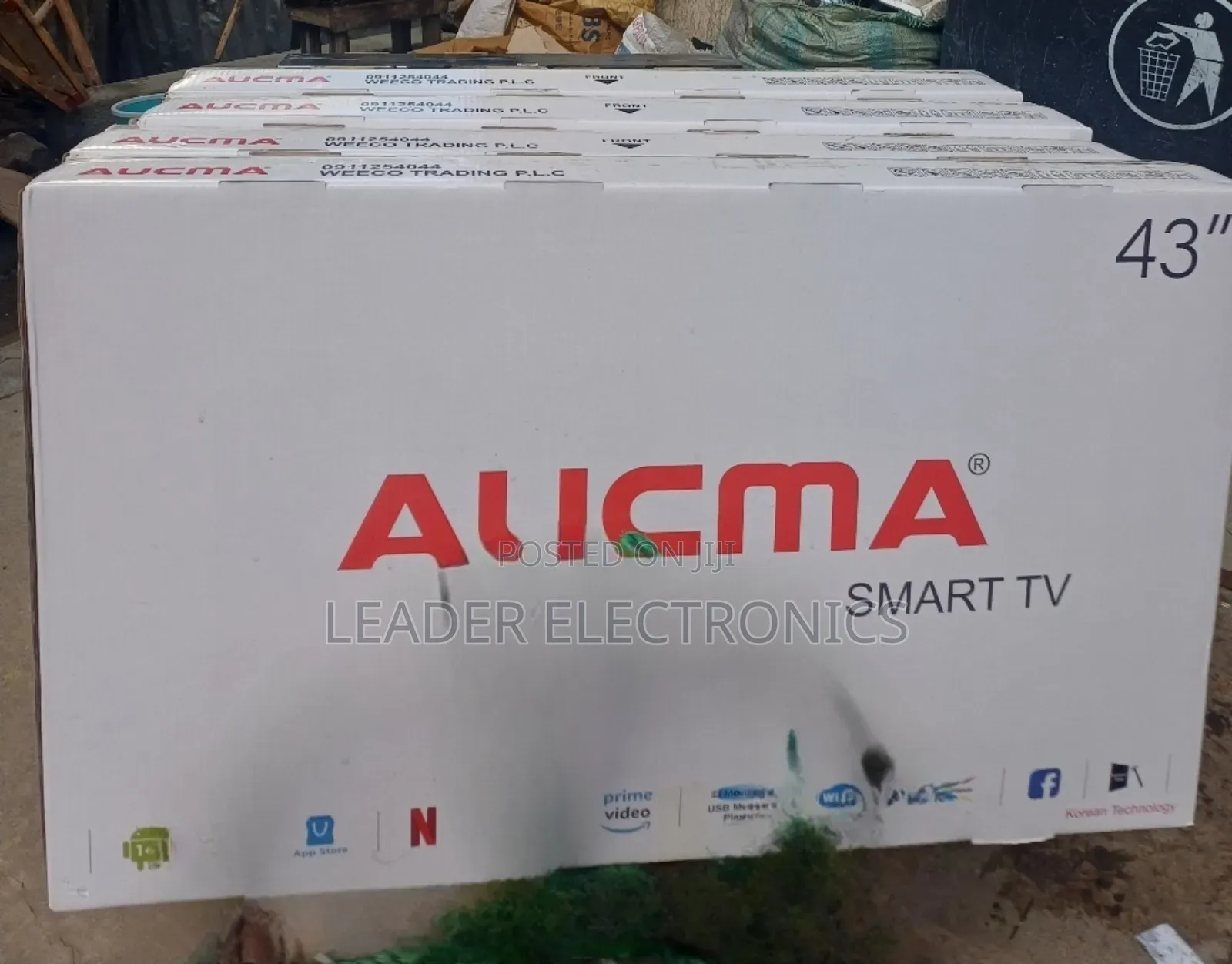 Acuma 43" Smart Android Tv – 2026 New Model