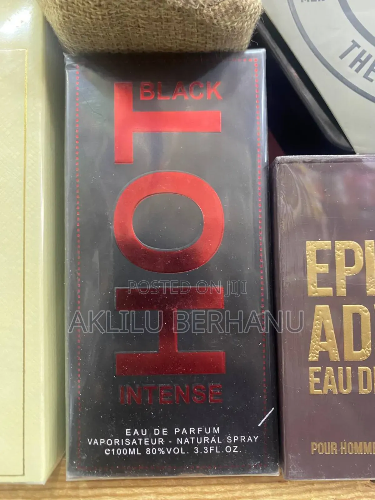Hot Black Intense Eau De Parfum – 100ml