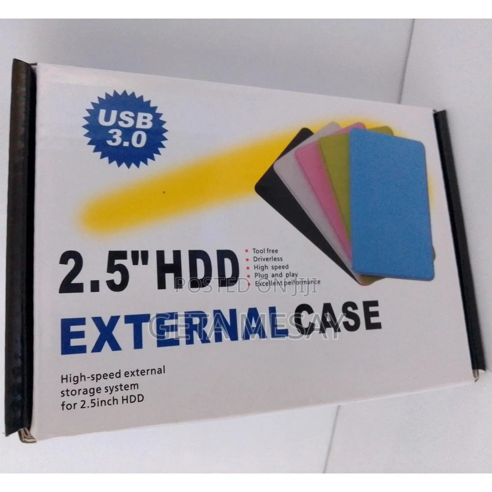 Portable 2.5" Sata to Usb 3.0 External Hard Drive Enclosure Case